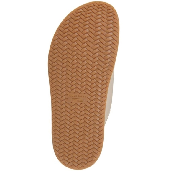 New Cole Haan Women's Marisol Footbed Sandals Gold Size 8 - Picture 7 of 7